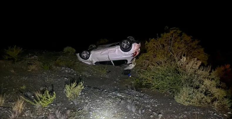 Identificaron a la persona que falleció tras volcar camino a Calingasta